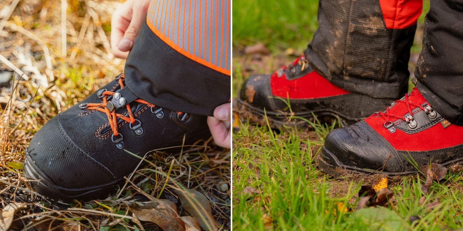 chaussures et bottes de securite forestieres